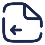 File Left SVG Icon